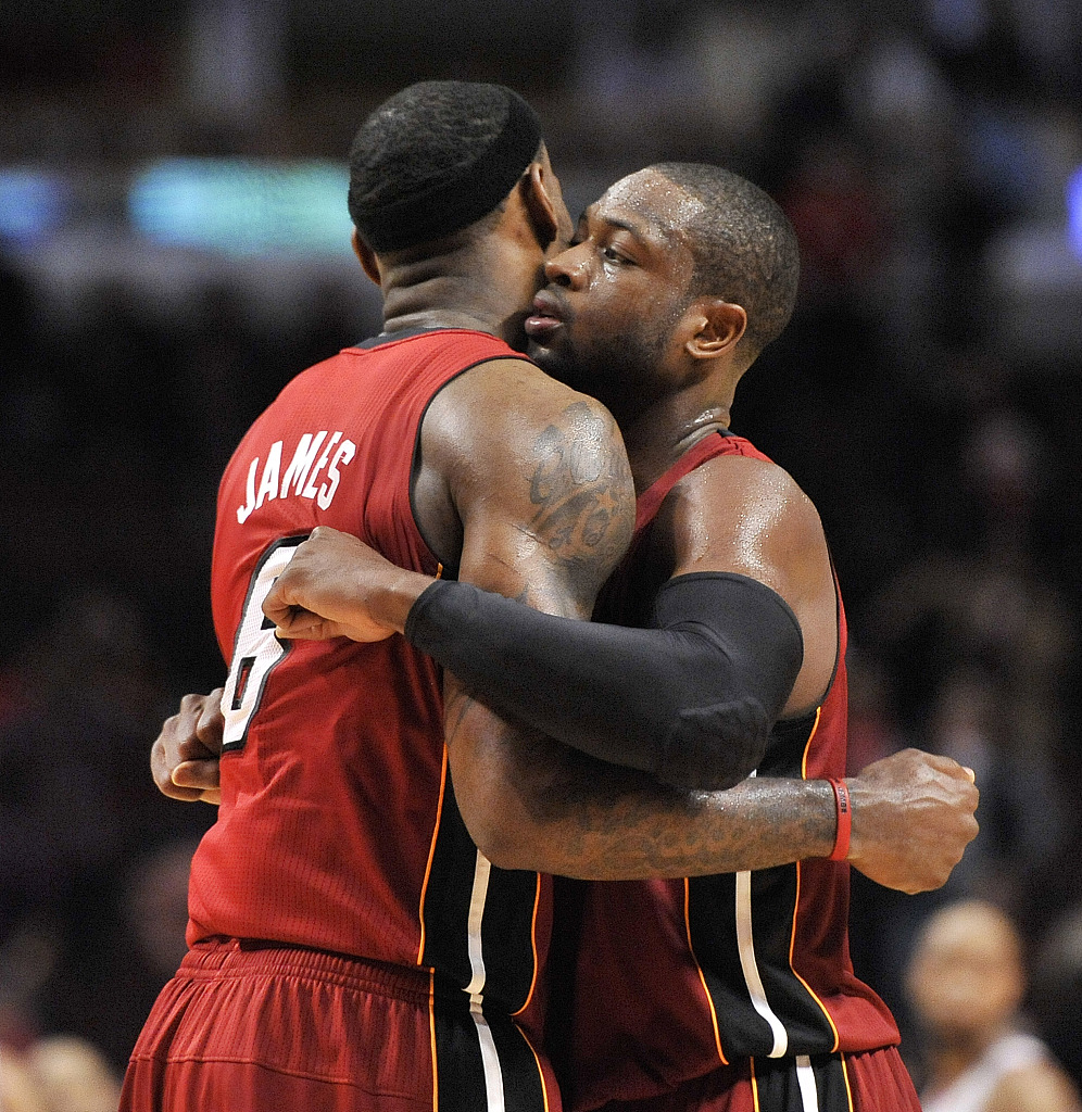 韦德:当你太过伟大时人们就会挑刺 勒布朗就属于这种人